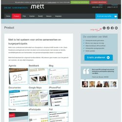 Product - Online Samenwerken Mett