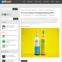 70+ Free Product Packaging Mockup PSD - TechClient