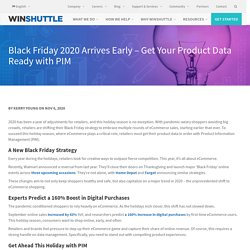 Black Friday 2020 Arrives Early – Get Your Product Data Ready with PIM