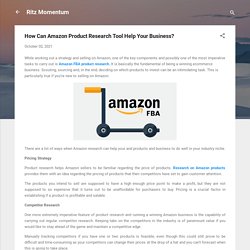 How Can Amazon Product Research Tool Help Your Business?