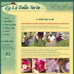 La Belle Verte, producteur de plantes aromatiques bio en Haute Savoie