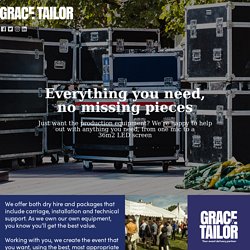 Production - Grace & Tailor