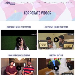 Corporate Video Production Company in Ludhiana, Punjab, India – MadgazeFilms