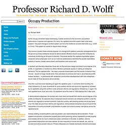 Professor Richard D. Wolff