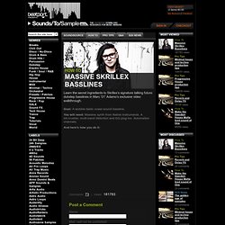 Massive Skrillex Basslines « Music Production Tips