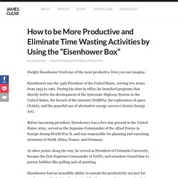 The “Eisenhower Box”