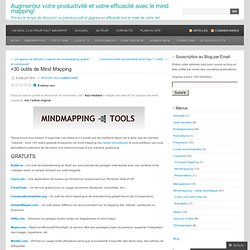 +30 outils de Mind Mapping « Cartographier ses idées & Productivité