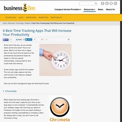6 Best Time Tracking Apps That Will Increase Your Productivity - BusinessBee