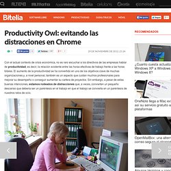Productivity Owl: evitando las distracciones en Chrome