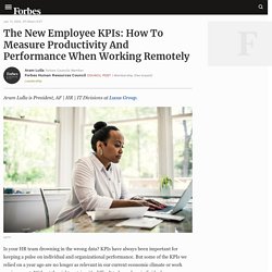 Accepté - The New Employee KPIs: How To Measure Productivity And Performance When Working Remotely