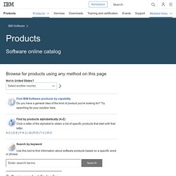 IBM - Products