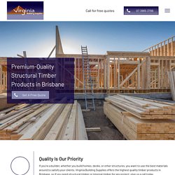 Timber Products in Brisbane