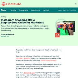 How to Sell Products with Instagram Shopping (and Shoppable Stories)