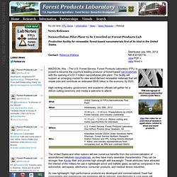 Forest Products Laboratory - USDA Forest Service