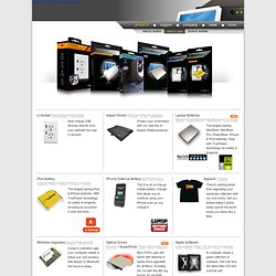 Products - Macintosh Drive Upgrades, iBook / MacBook Batteries, iPod Batteries / LCDs