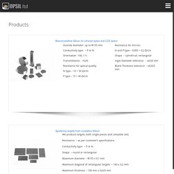 Products - Opsil.net