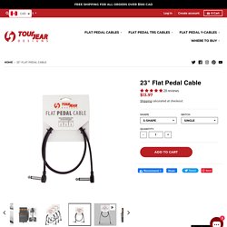 23-Inch Flat Pedal Cables - Products