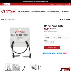 18-Inch Flat Pedal Cables - Products