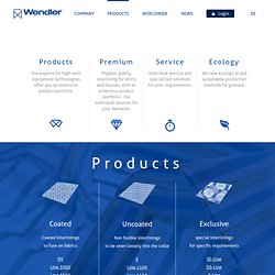 Products - Wendler Einlagen & Co. KG
