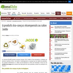 9 produits éco-conçus récompensés au salon Jadde