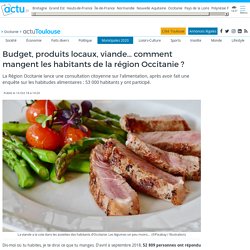 ACTU_FR 14/10/18 Budget, produits locaux, viande… comment mangent les habitants de la région Occitanie ?