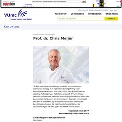 prof. dr. Chris Meijer - VUmc