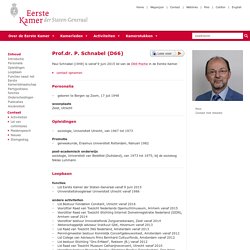 Prof.dr. P. Schnabel (D66)