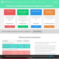 Cosnautas - Recursos profesionales para traductores médicos
