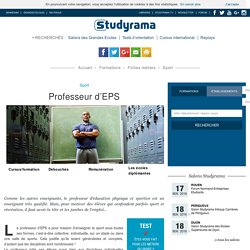 Professeur d'EPS