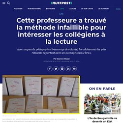 la méthode infaillible pour intéresser les collégiens à la lecture