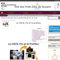 PROFESSEURS DOCUMENTALISTES & CDI