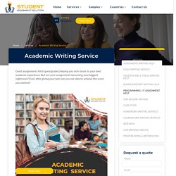 Professional Academic Writing Service at An Affordable Cost