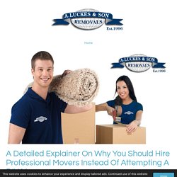 A Detailed Explainer On Why You Should Hire Professional Movers Instead Of Attempting A DIY Move