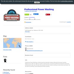 Professional Power Washing, Baltimore, MD, United States