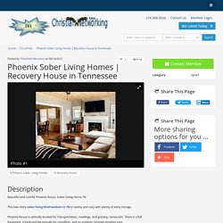 Recovery House in Tennessee