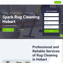 Professional Rug Cleaning Hobart
