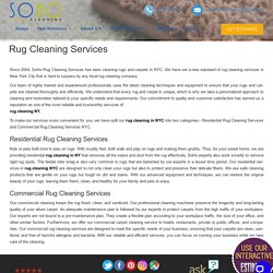 Carpet cleaning NYC