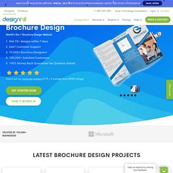 Professional Brochure Maker- Designhill