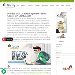 Professional Skill Development / Short Courses in South Africa