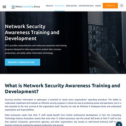 Get the Network Security Training and Development