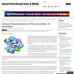 Continuous Professional Development (CPD) and Social Media – By Claudia Megele