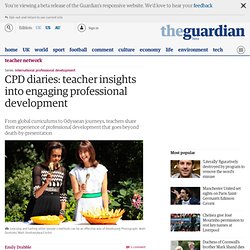 CPD diaries: teacher insights into engaging professional development