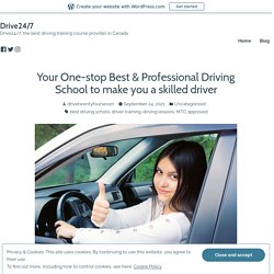Why Professional driving schools are essential