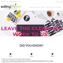 Professional Blog Editing Services by Experienced Editors