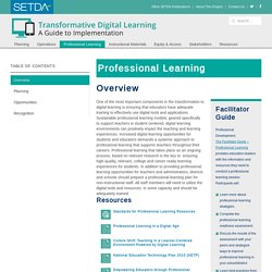 Professional Learning » The Guide to Implementing Digital Learning