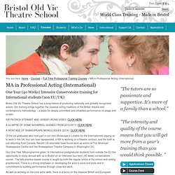 Bristol - International Acting