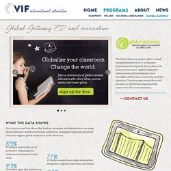 Global Gateway : A system for global professional development and curriculuar tools : VIF International Education