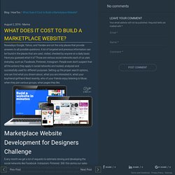 Professional Marketplace Website Development