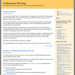 Professional PHP Blog