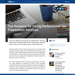 Professional Tax Preparation Services in Darwin